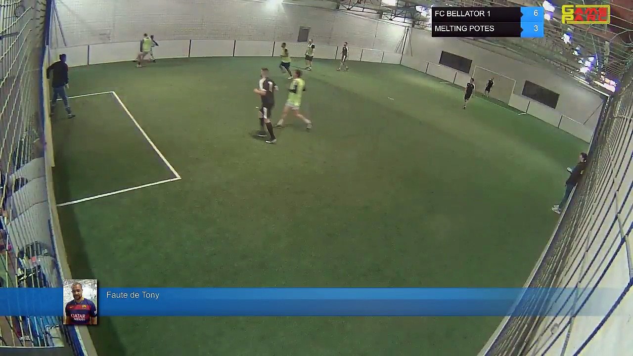 Faute de Tony - FC BELLATOR 1  Vs MELTING POTES - 26/02/18 20:00 - LIGUE 2 - Poitiers Game Parc