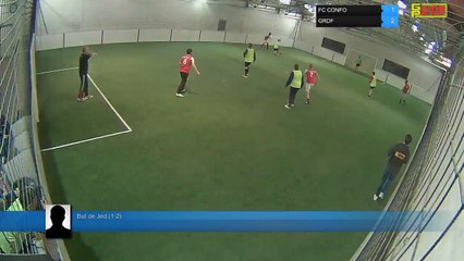 But de Jed (1-2) - FC CONFO Vs GRDF - 26/02/18 21:00 - LIGUE 3 - Poitiers Game Parc