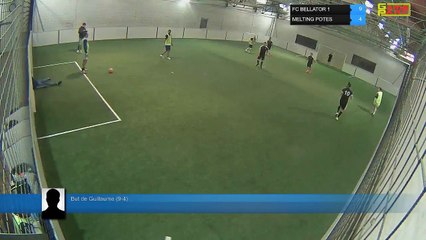 But de Guillaume  (9-4) - FC BELLATOR 1  Vs MELTING POTES - 26/02/18 20:00 - LIGUE 2