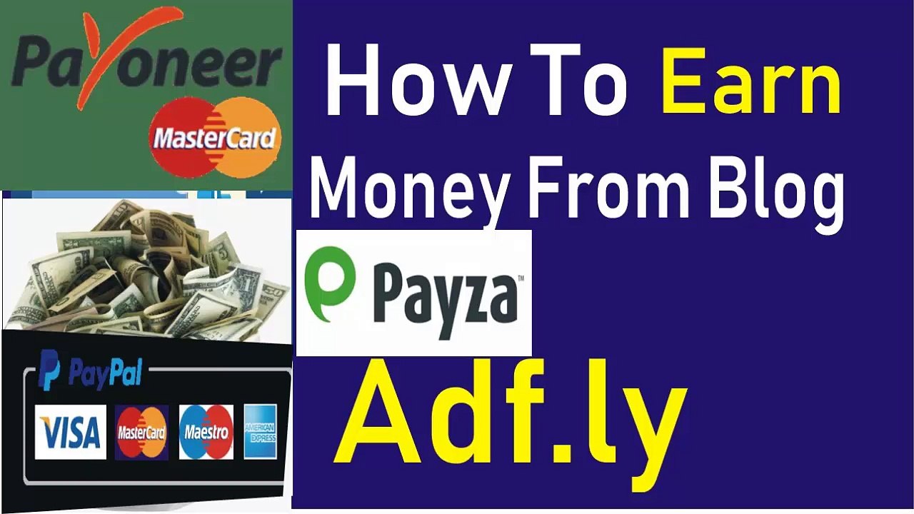 Set Withdraw Payment Method Adfly Make Money Online Urdu Hindi David