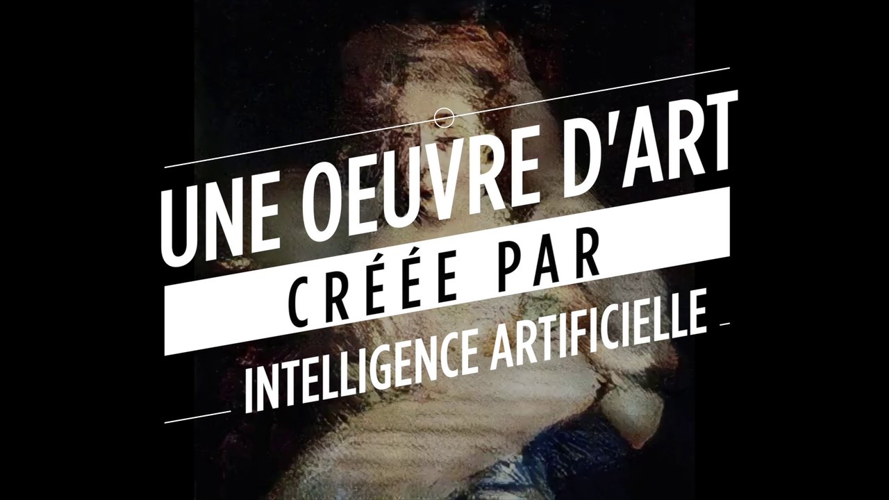 Une œuvre d'art créée par une intelligence artificielle