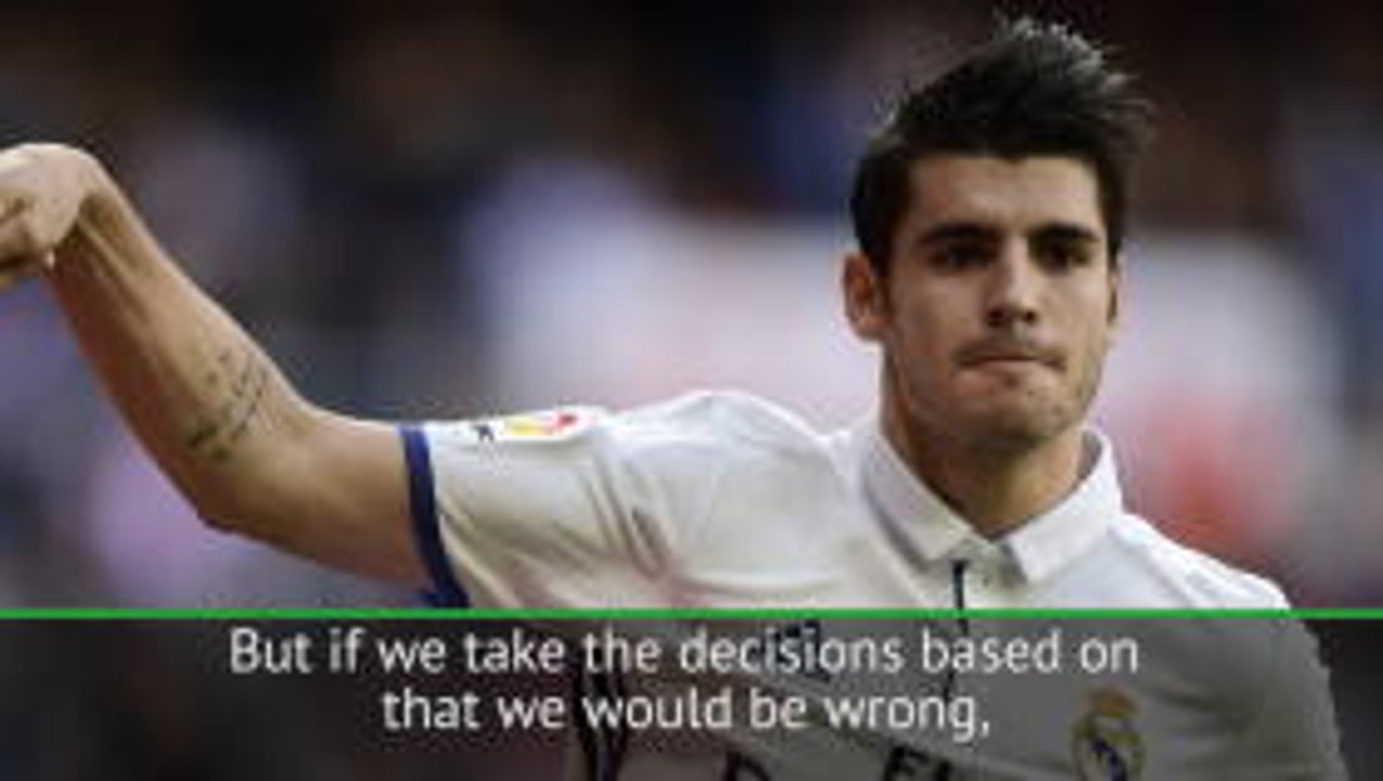 Chelsea's Morata is 'wrong' over Real Madrid career - Zidane