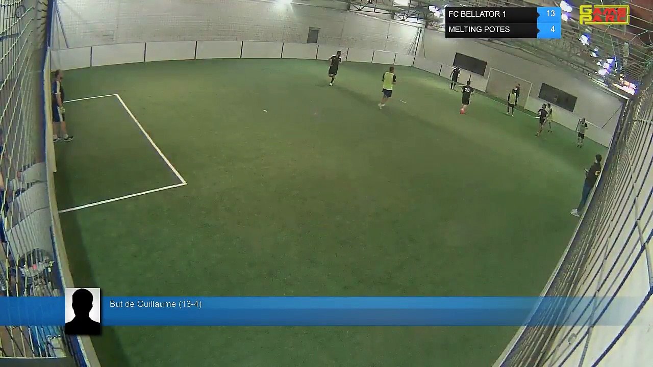 But de Guillaume  (13-4) - FC BELLATOR 1  Vs MELTING POTES - 26/02/18 20:00 - LIGUE 2
