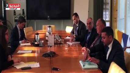 سامح شكرى يؤكد لمسئول أممى التزام مصر بواجبها الأخلاقى تجاه ملايين اللاجئين