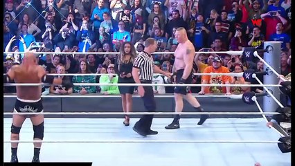 BILL GOLDBERG VS BROCK LESNAR SERVIVOR SERIES FULL MATCH