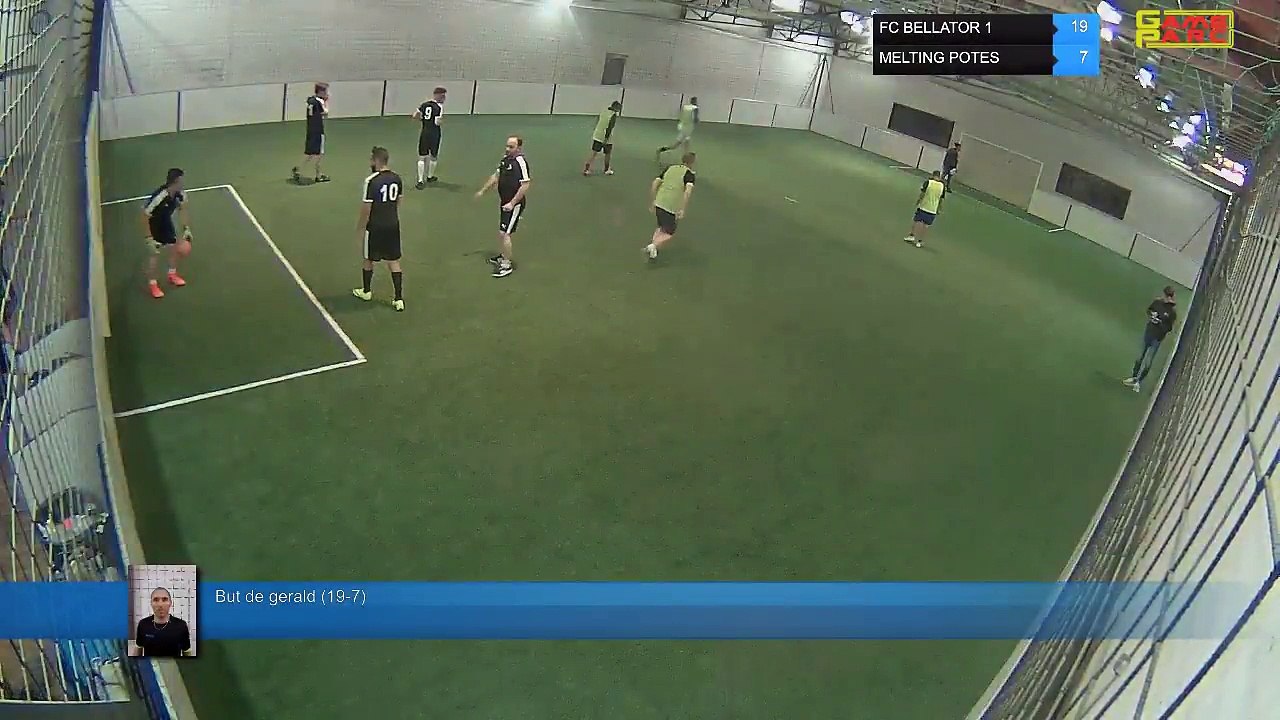But de gerald (19-7) - FC BELLATOR 1  Vs MELTING POTES - 26/02/18 20:00 - LIGUE 2