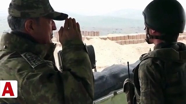 Karşısında Org. Akar�ı gören Mehmetçiğin heyecanı