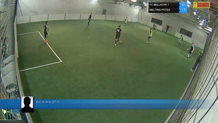 But de Anis (21-7) - FC BELLATOR 1  Vs MELTING POTES - 26/02/18 20:00 - LIGUE 2 - Poitiers Game Parc