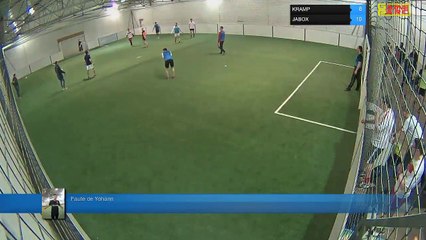 Faute de Yohann - KRAMP Vs JABOX - 26/02/18 21:00 - LIGUE 3 - Poitiers Game Parc