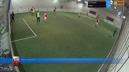 But de Lucas (5-5) - FC CONFO Vs GRDF - 26/02/18 21:00 - LIGUE 3 - Poitiers Game Parc