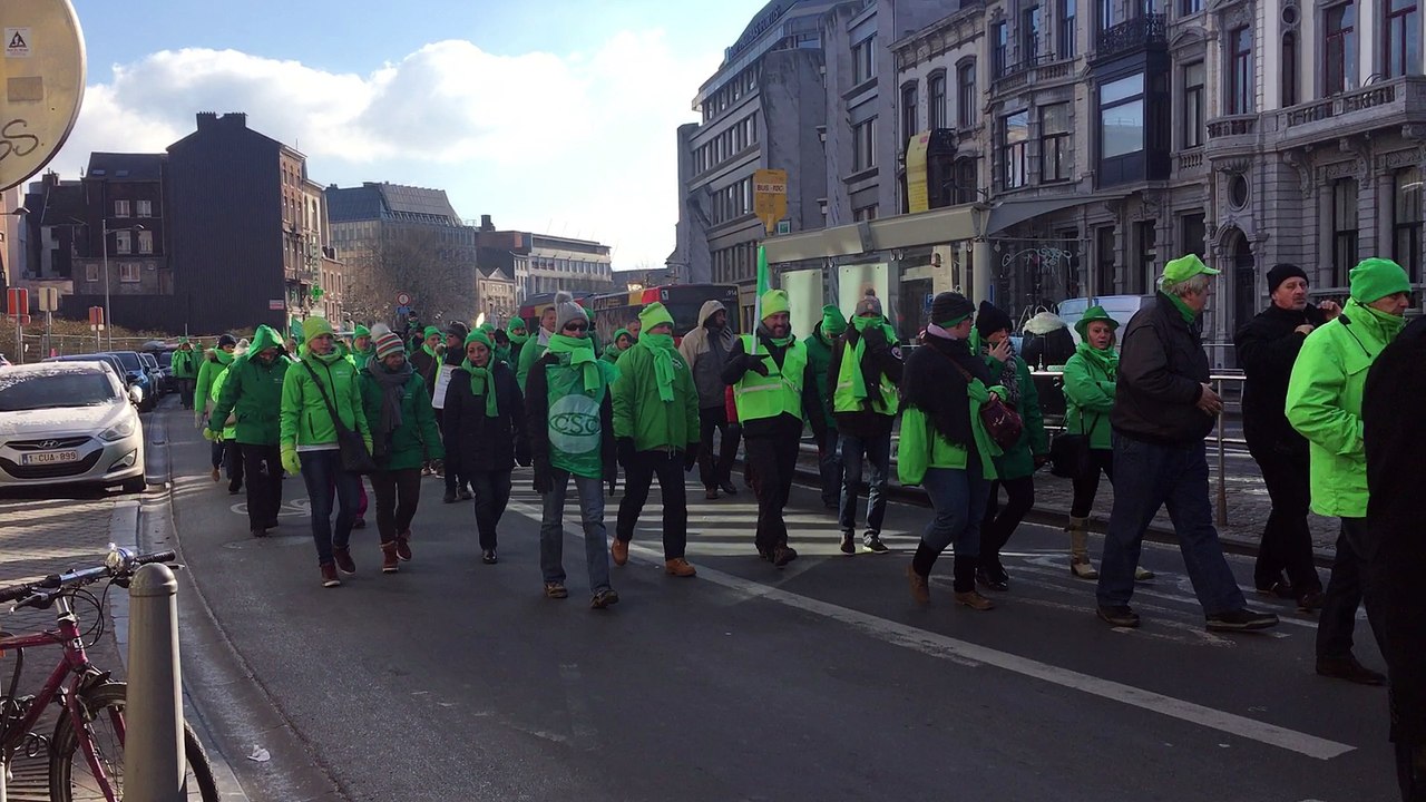 Grève à Liège