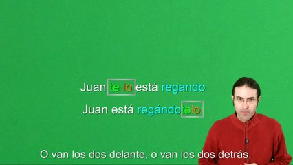 Lección 11: Combinación de pronombres