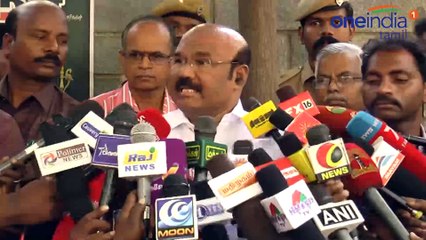 கடுப்பான அமைச்சர் ஜெயக்குமார்- வீடியோ