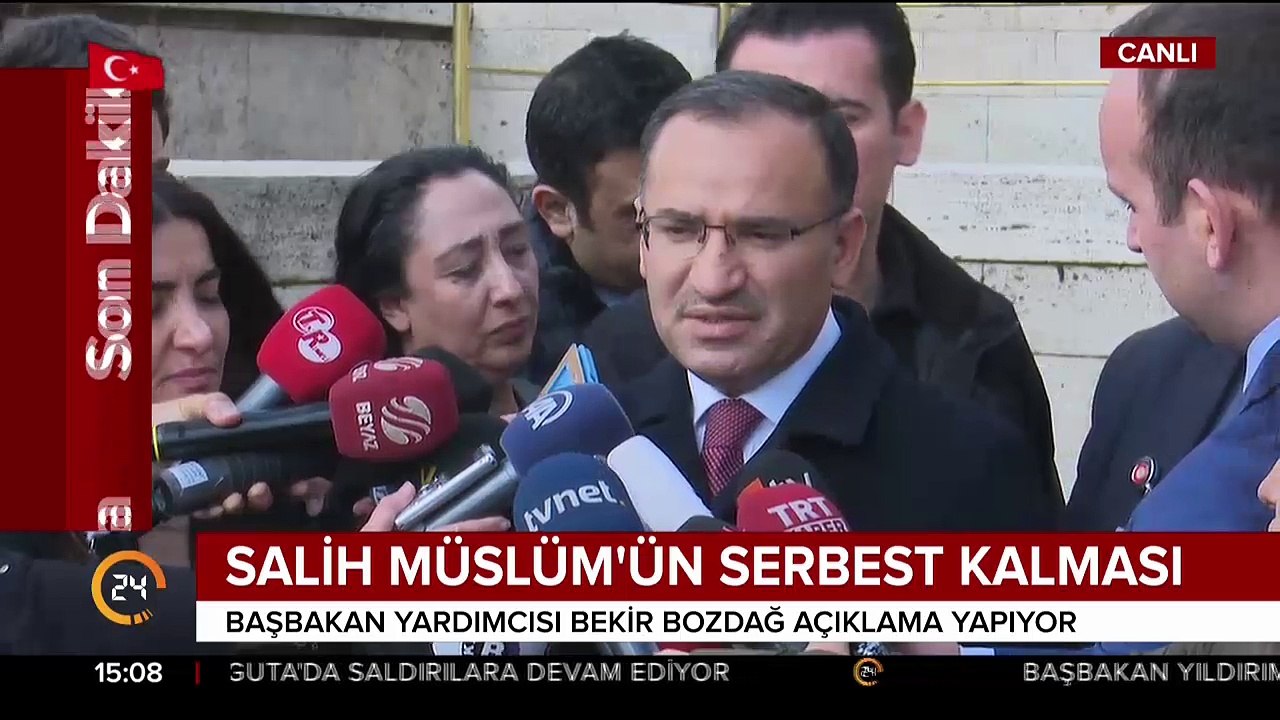 Terörist elebaşı Salih Müslim'in serbest bırakılmasına ilişkin hükümetten ilk tepki geldi