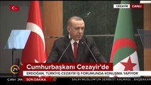 Cumhurbaşkanı Erdoğan, Cezayir'de