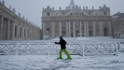 Le froid sibérien gagne l'Europe