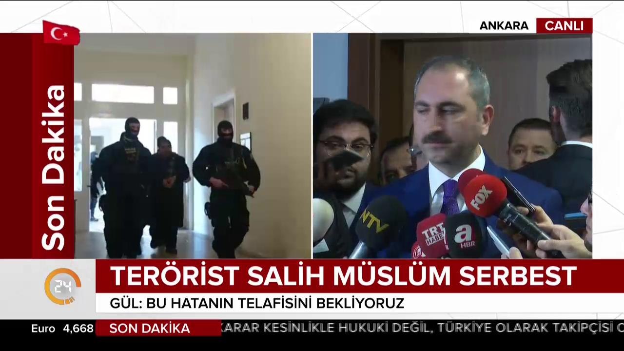 Terörist Müslüm'ün serbest bırakılması