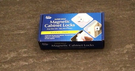 How to Install Home Solutions Magnetic Cabinet Locks