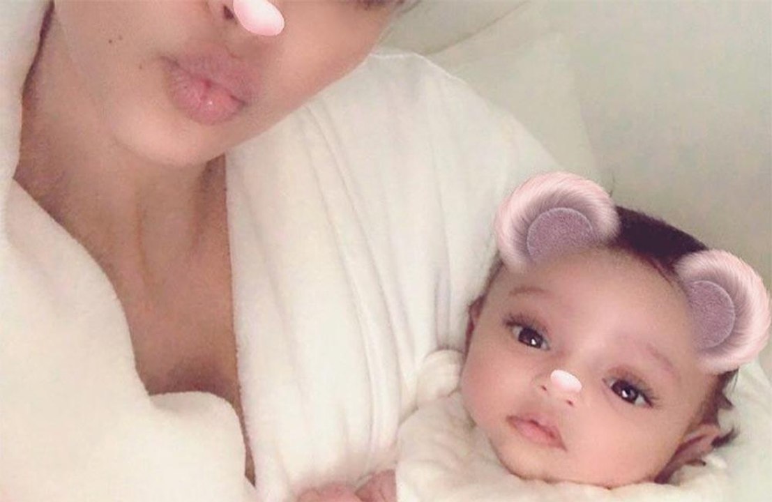 Kim Kardashian West partage la première photo de Chicago West