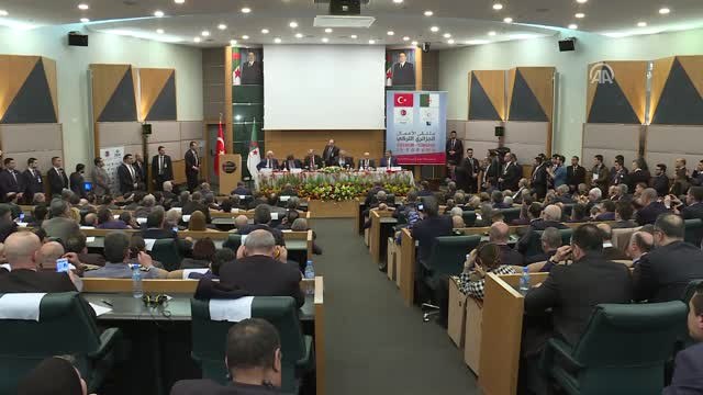 Cumhurbaşkanı Erdoğan, Türkiye-Cezayir İş Forumu'nda