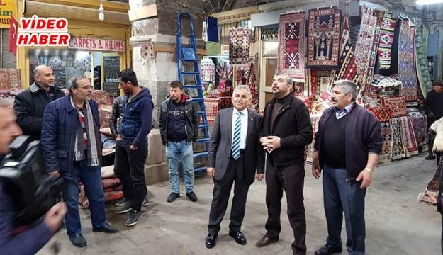 (27 Şubat 2018) BAŞKAN BÜYÜKKILIÇ, KAPALI ÇARŞI ESNAFINI ZİYARET ETTİ