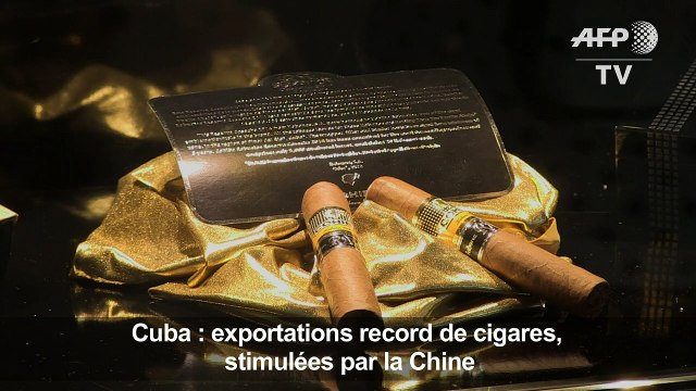 Cuba : exportations record de cigares, stimulées par la Chine