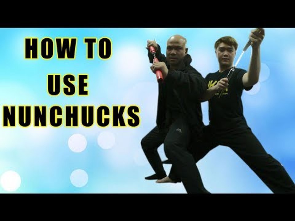 how to use nunchucks like bruce lee