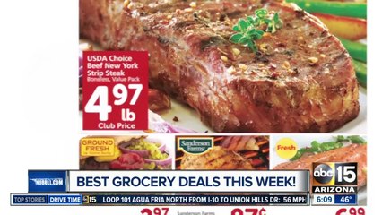 Best deals at the grocery store this week