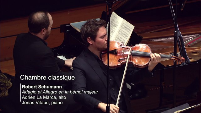 Schumann - Adagio et Allegro en la bémol majeur op. 70 par Adrien La Marca et Jonas Vitaud