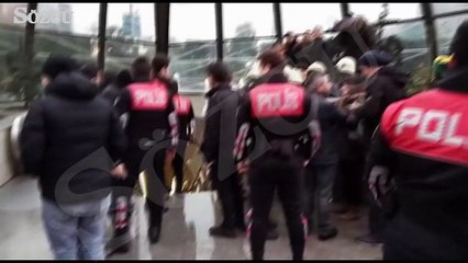 İstanbul metrosunda korkunç kaza