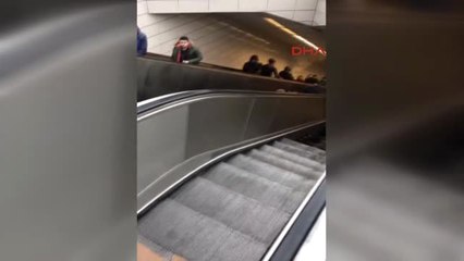 Maslak Metrosunda Korkutan Olay