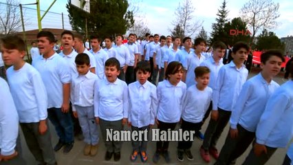 Bursa-400 Öğrenciyle Afrin Koreografisi