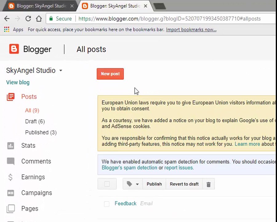 Add Images into Blogger New Post Urdu Hindi David Yusaf