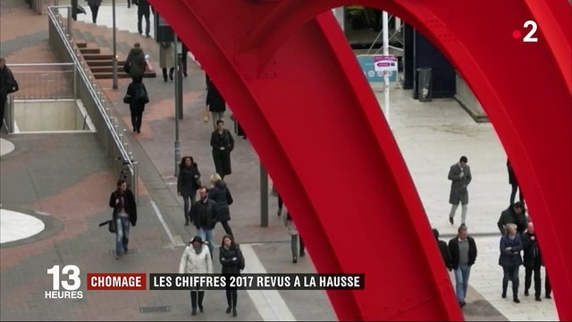 Chômage : les chiffres de 2017 revus à la hausse