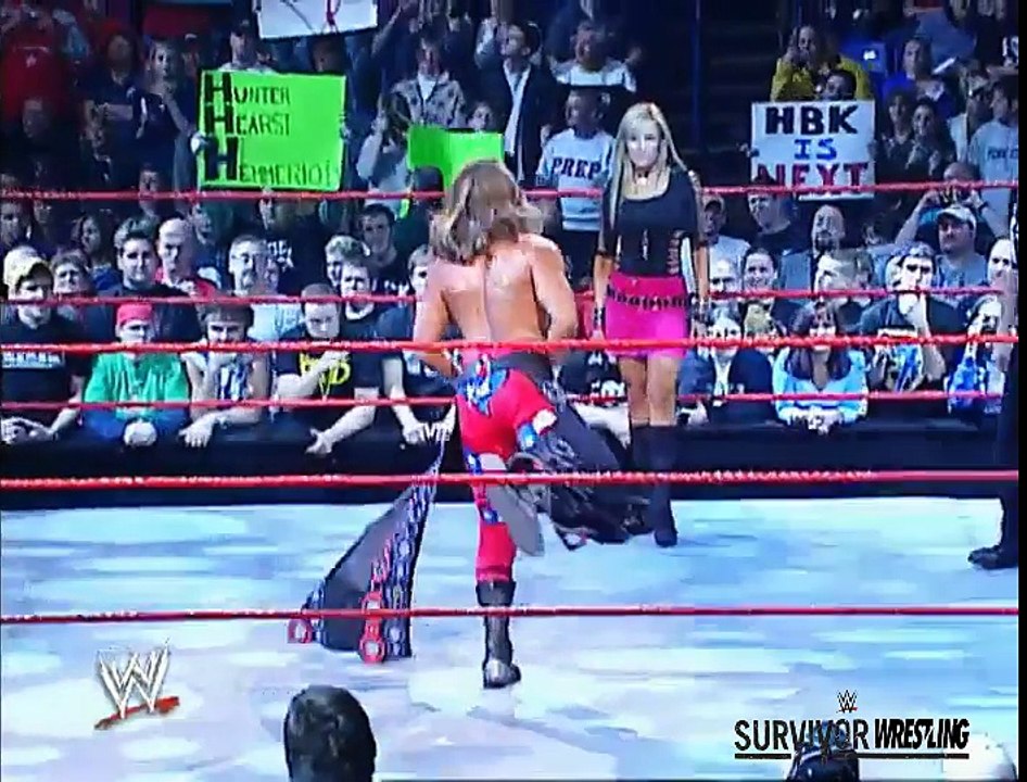 Goldberg vs shawn michaels 2003 World Heavyweight Championship Match