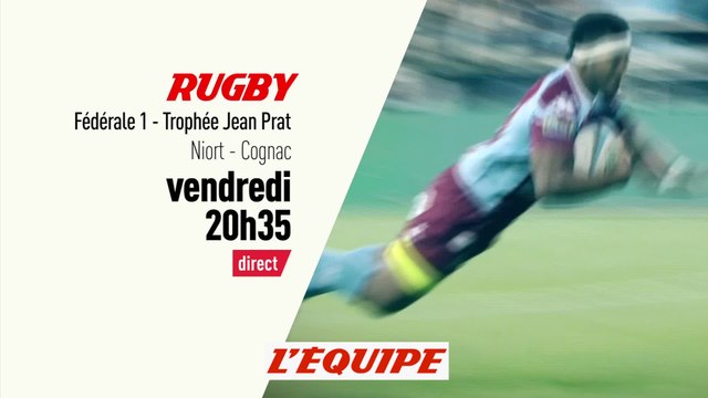 NIORT vs UCS, bande-annonce - RUGBY - FÉDÉRALE 1 - TROPHÉE JEAN PRAT