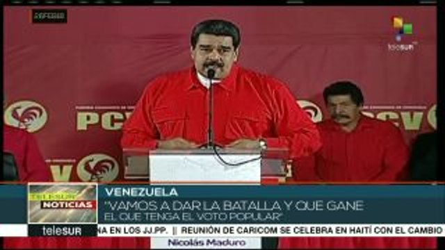 Presidente Maduro llama a la oposición a participar en las elecciones