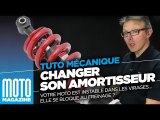 Comment changer son amortisseur moto -Tuto mecanique moto - Motomag