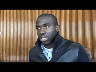 Fabrice Muamba at Kick it Out event - 10.4.2013 - Edit