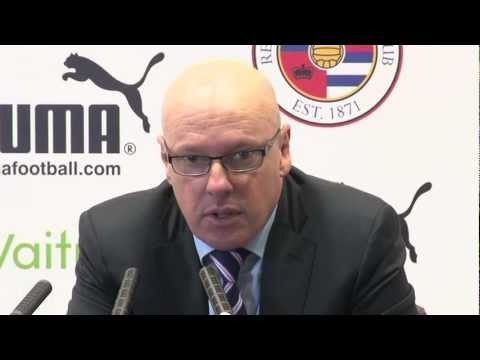 Brian McDermott sacked by Reading (Last press conference)