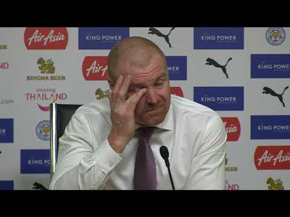 Dyche refuses to blame defence in Leicester defeat