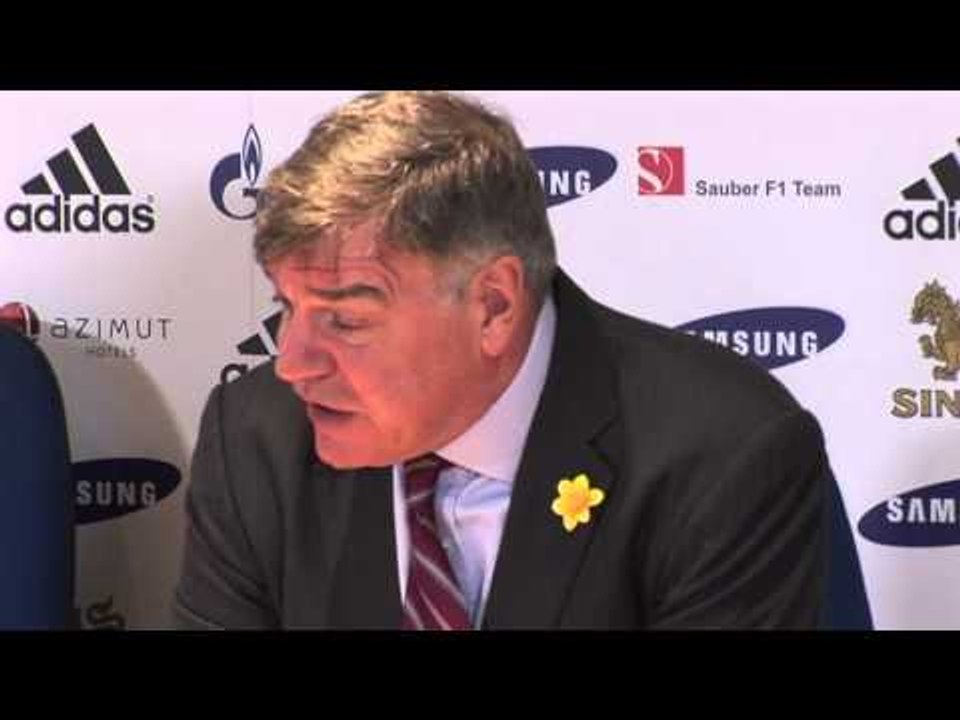 Sam Allardyce bemoans his side's inability to score goals after Chelsea defeat