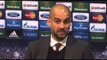 'Look at me when I'm talking to you!' Pep Guardiola loses his temper with reporter