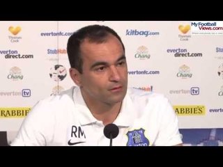 Roberto Martinez: We need to be 'perfect' against Palace