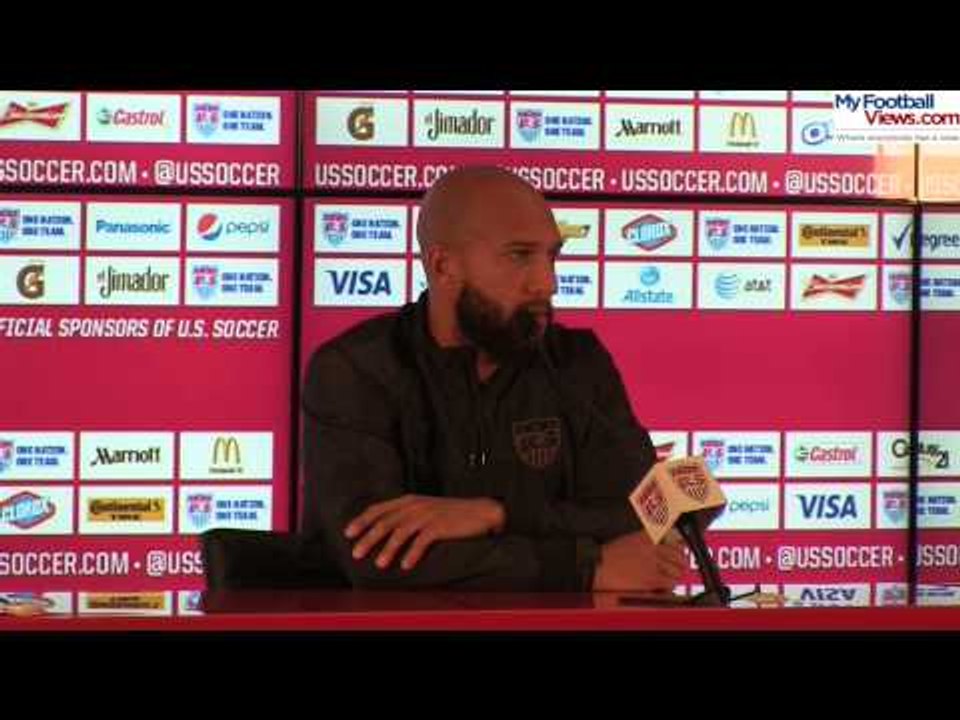 Tim Howard on Belgium v USA - 30 6 2014