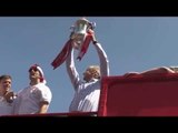 Arsenal Parade: The Gunners end nine-year trophy drought