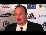 Rafa Benitez hosts his final Chelsea press conference