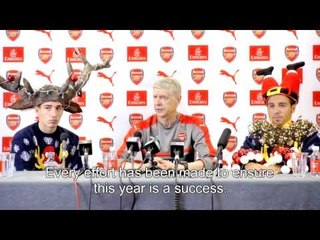 Arsene Wenger: SPOOF press conference for Save The Children