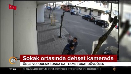 Sokak ortasında dehşet