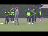 Sanogo trains alone as Arsenal get ready for Bayern